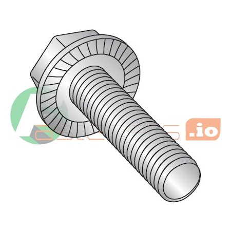 Newport Fasteners 18-8, #10-32 Flange Bolt, Plain Stainless Steel, 1/2 in L, 3000 PK 574305